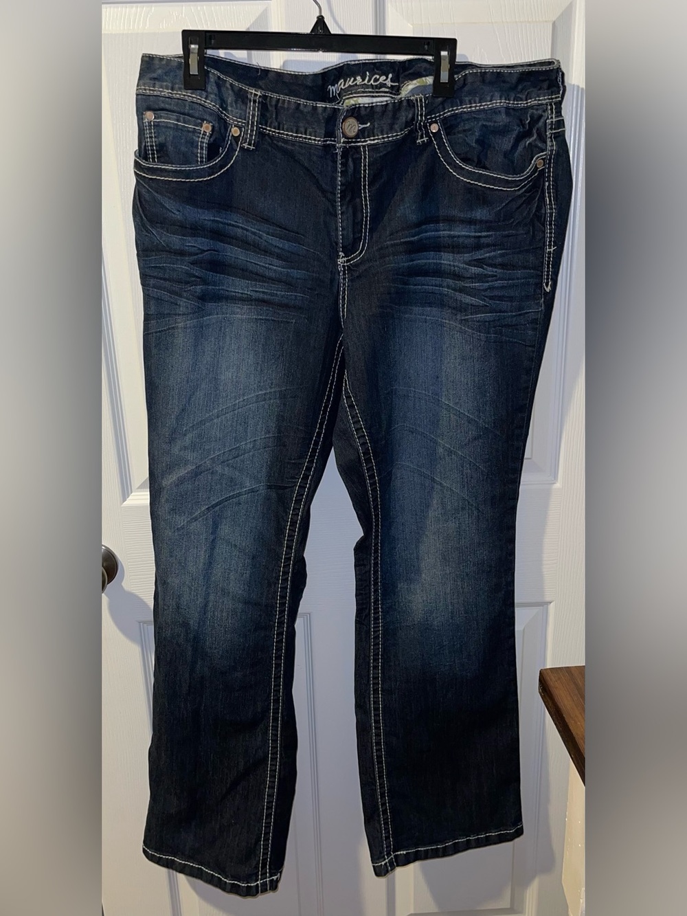 Maurice’s Women’s 20 Regular dark wash jeans